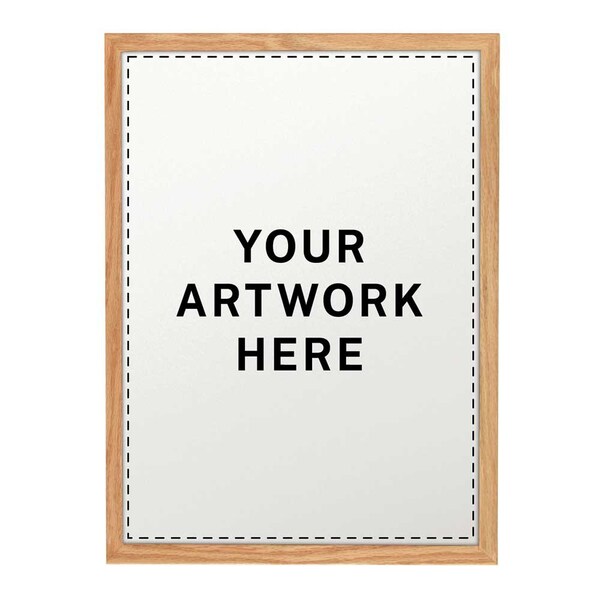 Drop-In Shadowbox, 18"x24", Cherry/Black